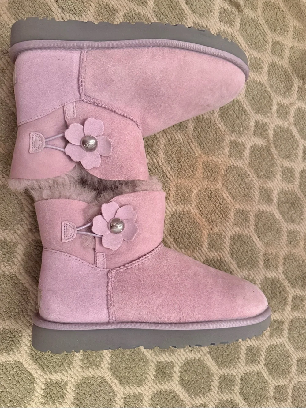 UGG button warmth